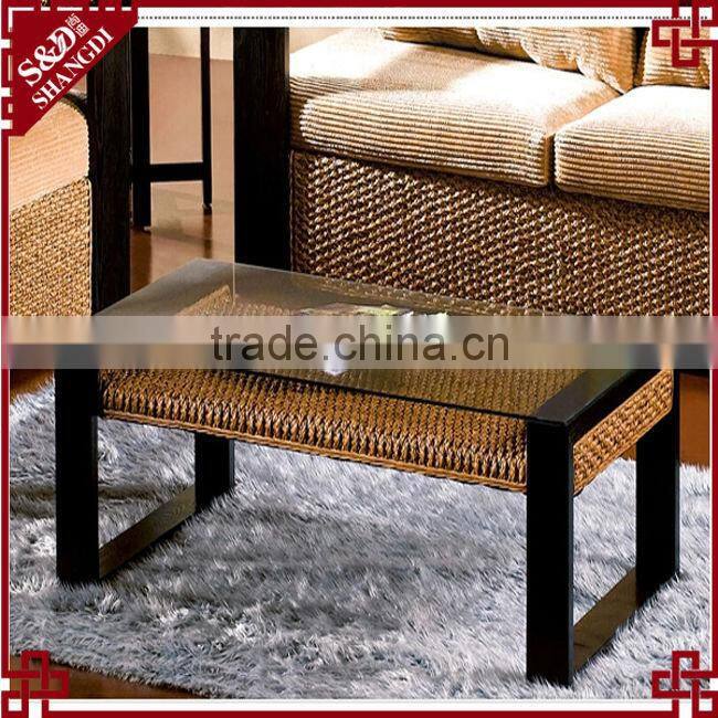 SD European type rattan handmade living room sofa set