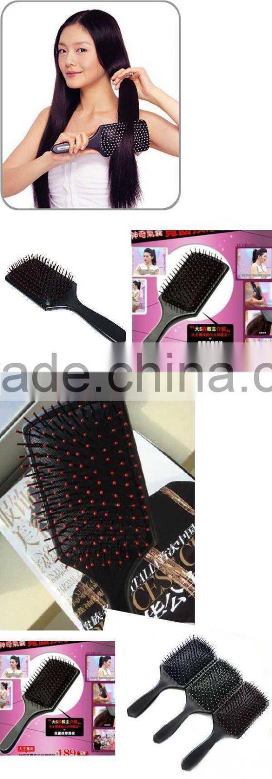 Good quality wooden hair make up brush for Salon