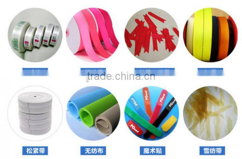 Ultrasonic fabric ribbon tape automatic cutting machine