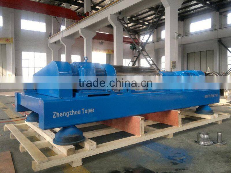 industrial continuous decanter centrifuge in ultrafiltration systems