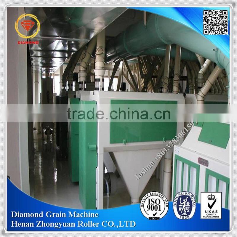 Professional wheat scourer supplier in Alibaba, wheat flour mill machinery price