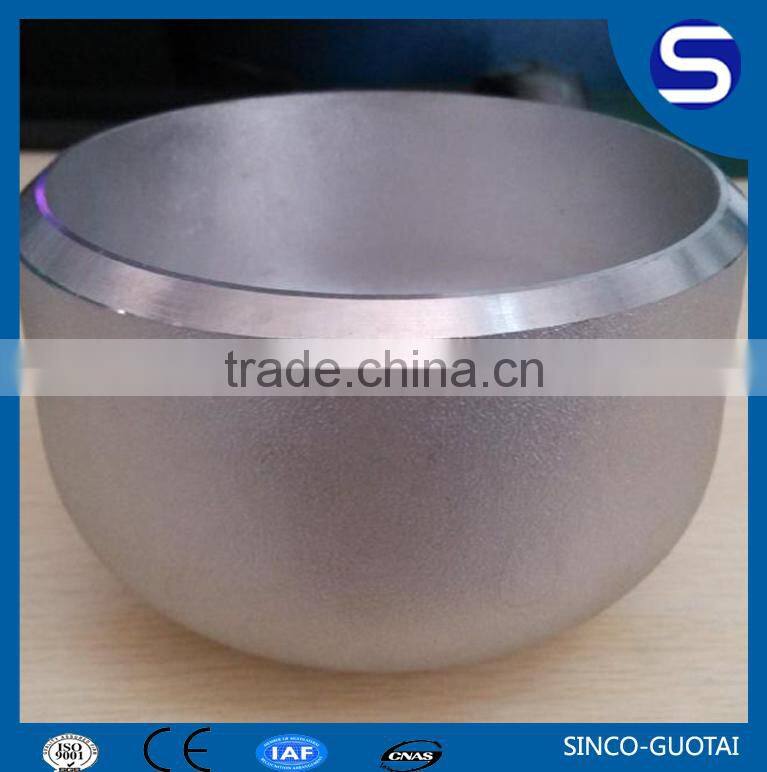 ASME/ANSI B16.9 Butt-Welded Pipe Fittings/Stainless Steel pipe cap