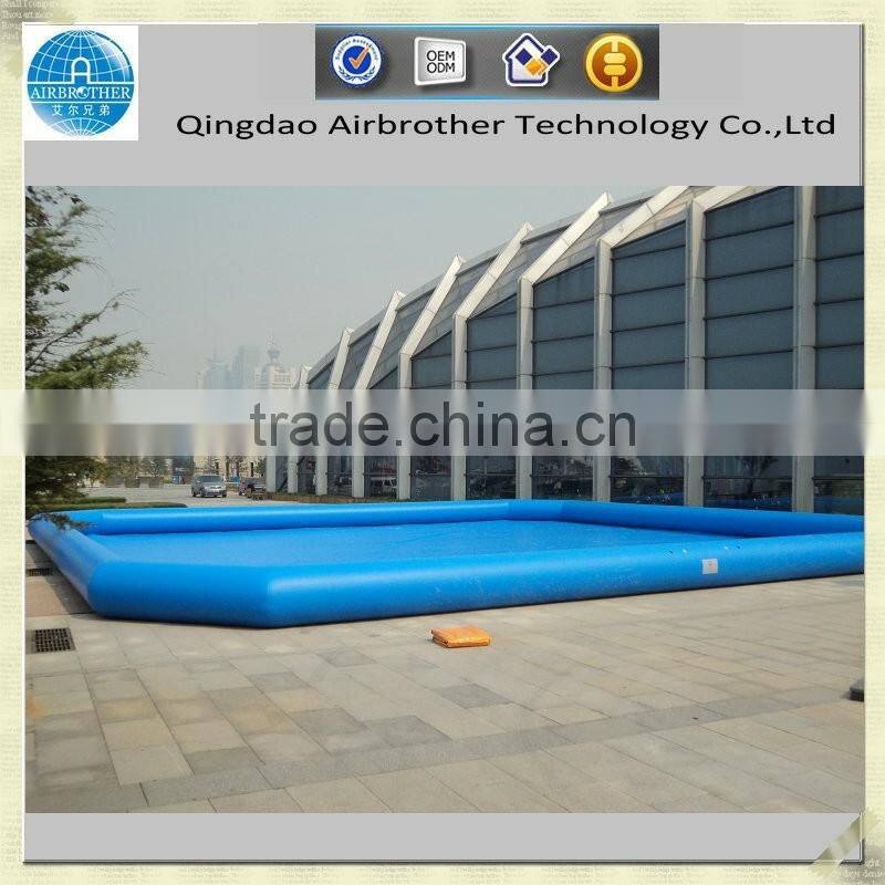 Flexible PVC pool for water sports