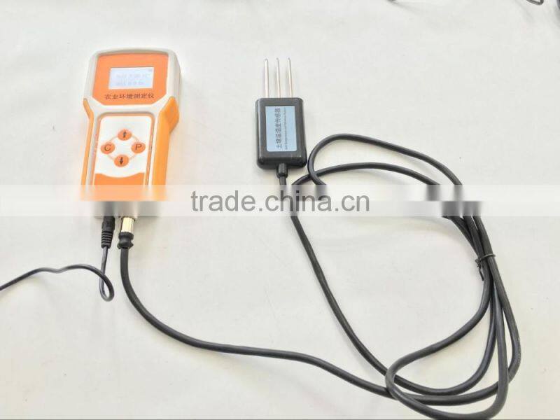 RS485 Soil temperature and moisture sensor with display