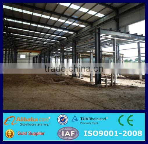 High-quality steel structure plant