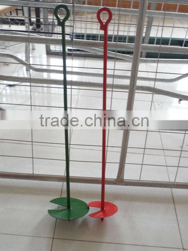 hot-dipped galvanized screw in ground anchor