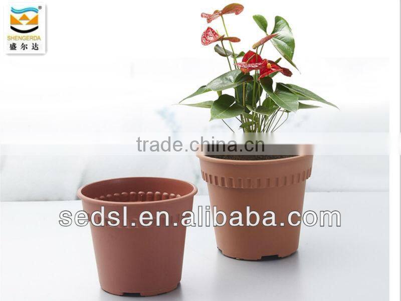 Plastic PP saucer for flower pot & garden plastic square pots &nursery planting pot