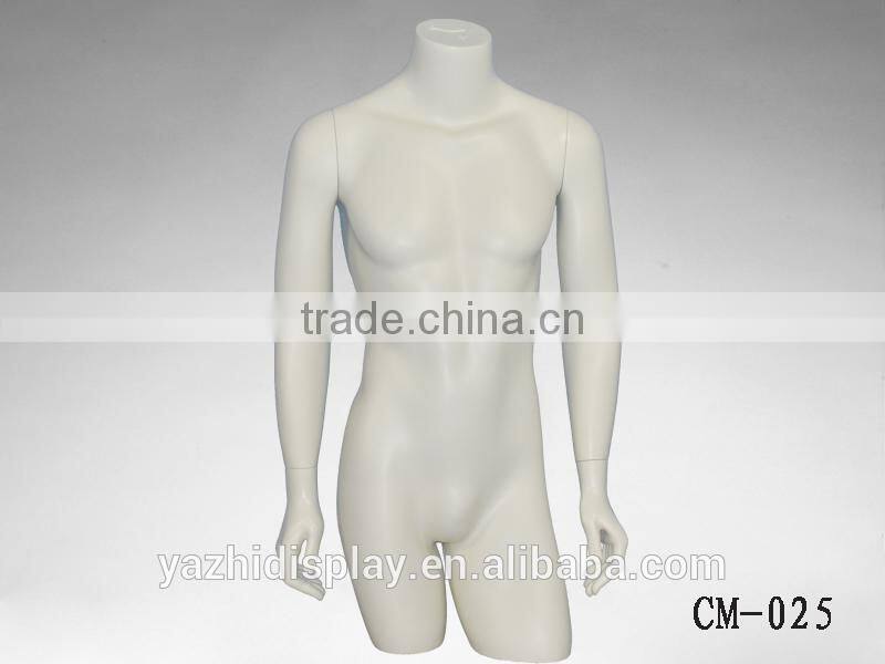Fashion new pose male torso mannequin with stand for sale