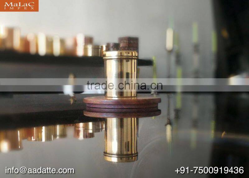 Brass candle cup copper candle jar with lid
