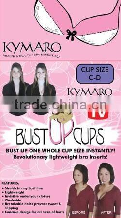 Bust up cups,Bra,silicon bra pad