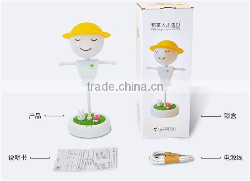 The scarecrow Nightlight USB micro landscape Nightlight Creative led sensor home lights