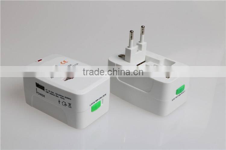 Wontravel Custom Made Promotional Gift With Company Logo High Quality Eco-friendly Universal Travel Charger with single USB