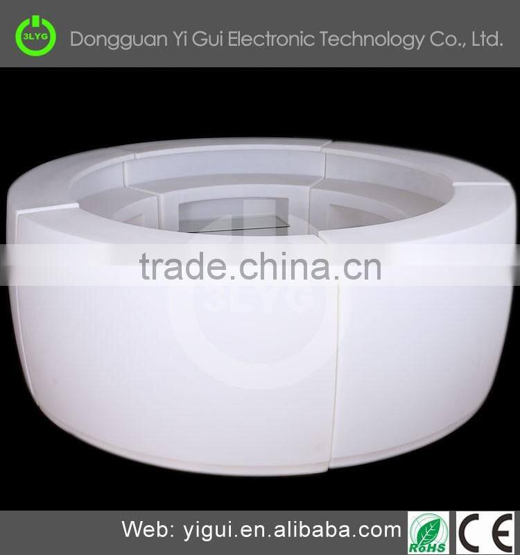 Factory price abs led bar chair/table for Party and Wedding