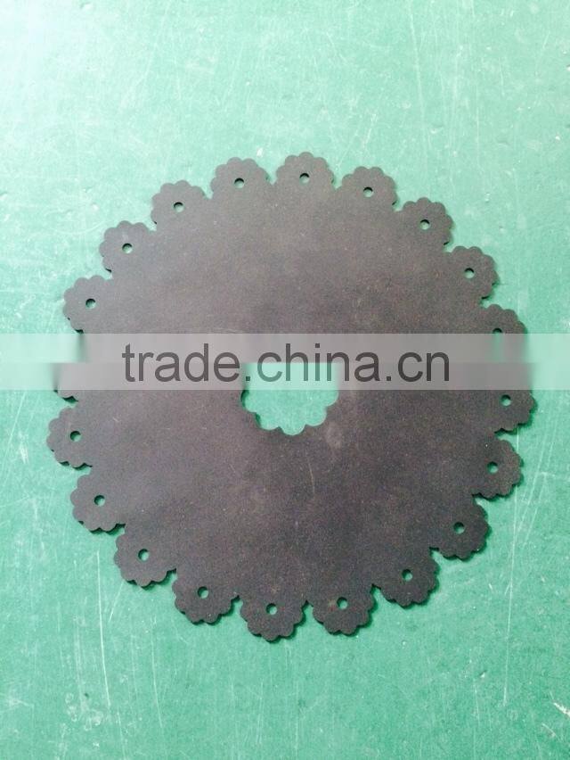 non-stick heat temperature circular lace silicone insulation pad / mat
