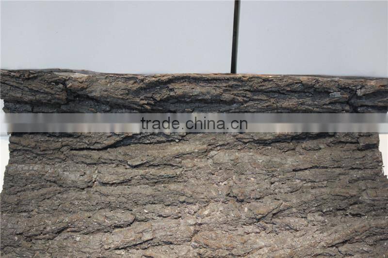 brand name high quality artificial real touch bark PU tree skin
