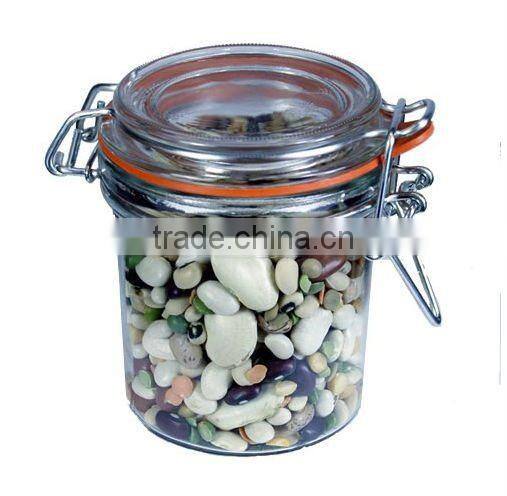 sealing glass jars and bottles with metal clip rubber