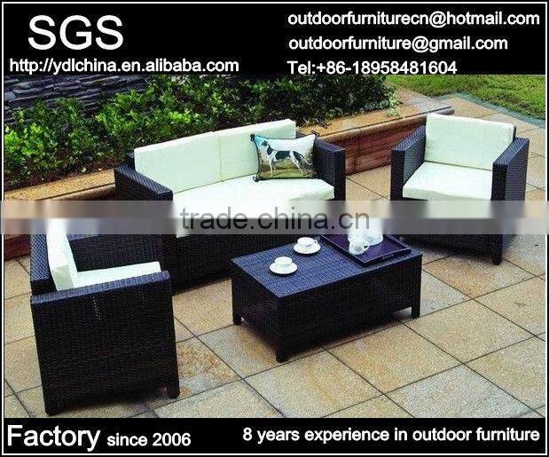 cheap KD rattan outdoor sofa furniture
