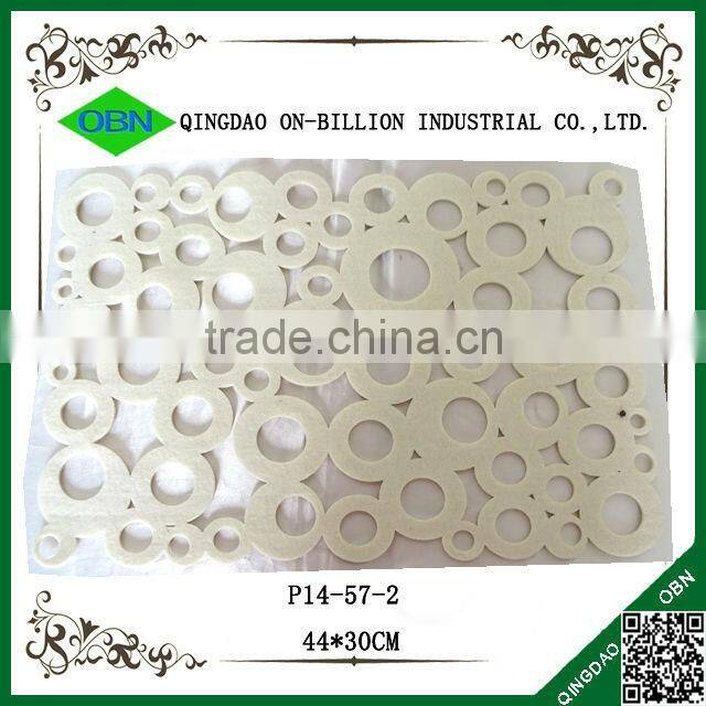 Rectangular felt pp table mat