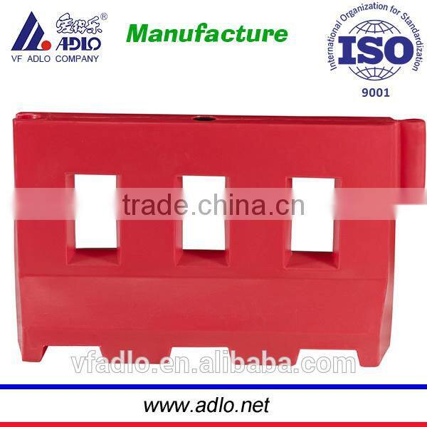 Quality factory red traffic cheap driveway roadblock barrier price