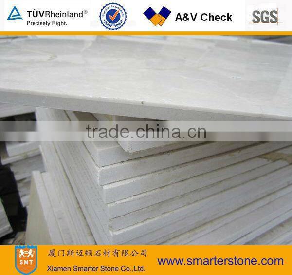Superior China White Composite Marble Tile