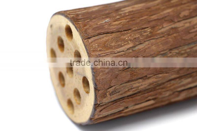Wood Stump Pen Holder , Nature Wooden Pencil Holder , Eco-Friendly Pen Holder