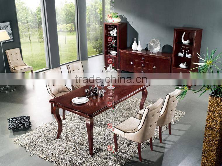 elegant dining room sets / dining room table french style / antique dining room A-33