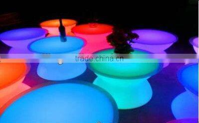 flashing glow chair with led for night club