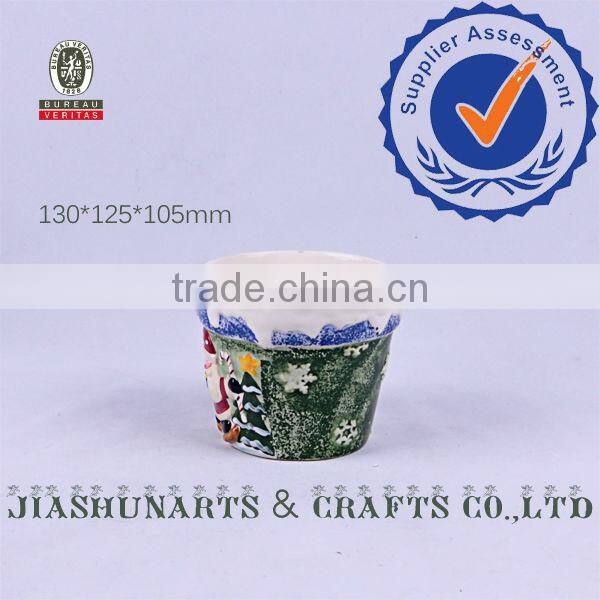 Christmas Style Ceramic The Flower Pot