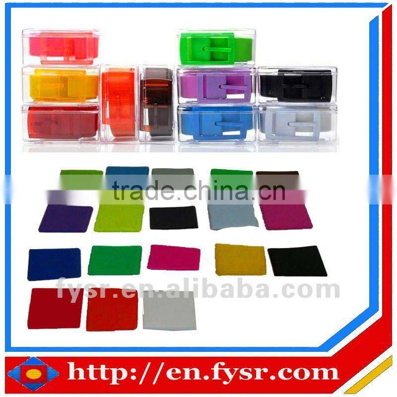 Colorful Golf Silicone Belts for men
