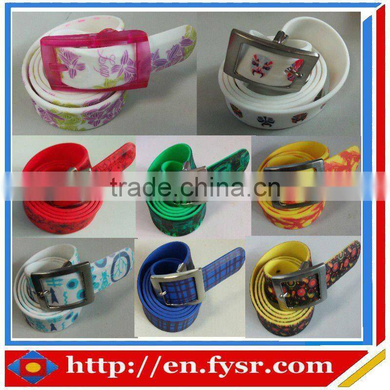 2016 Newly arrival!!! new design fashion Eco-Environmental Silicone Belt