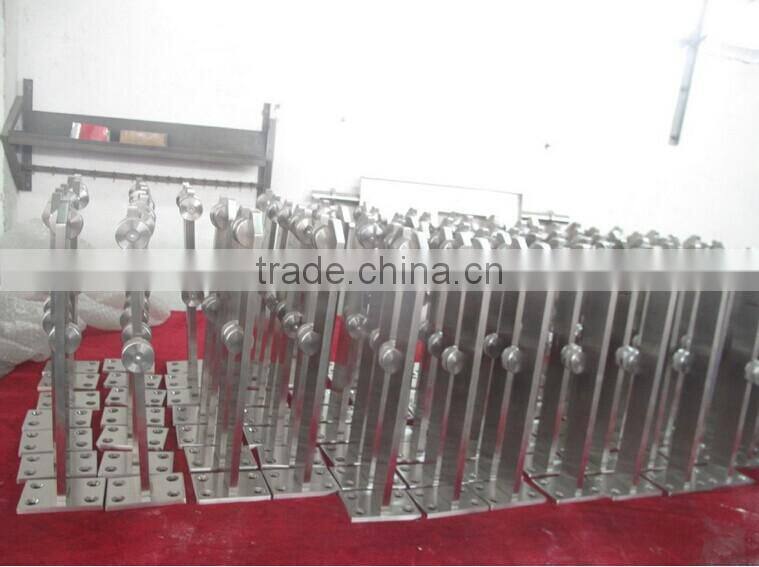 JINXIN balcony frameless glass balustrade system_glass standoff_glass railing system_glass spigot