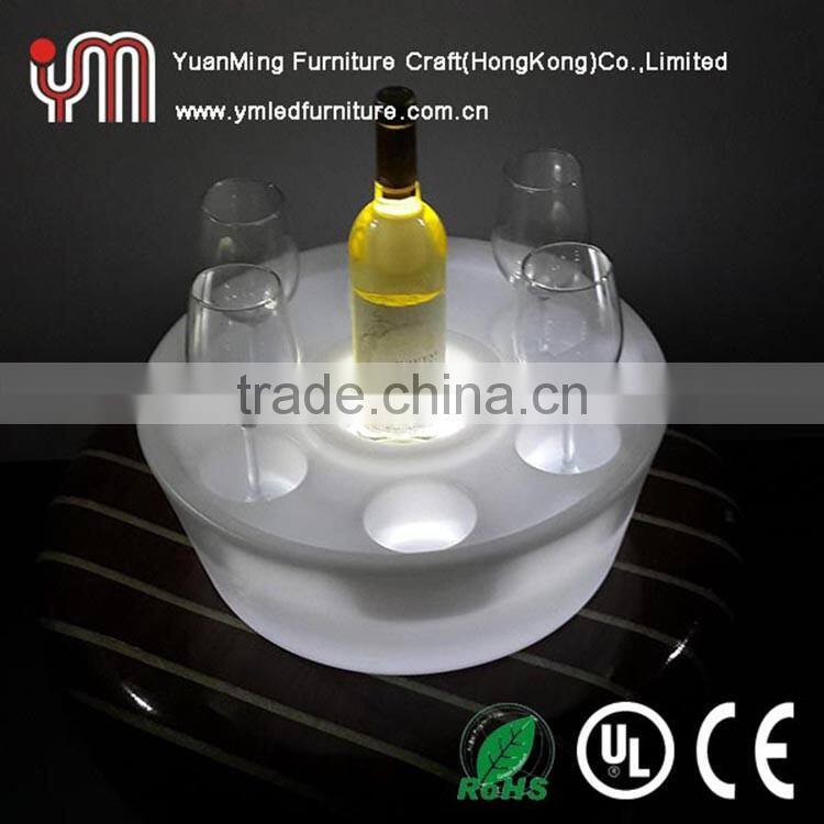 Square Illuminated Led Serve Tray Plate