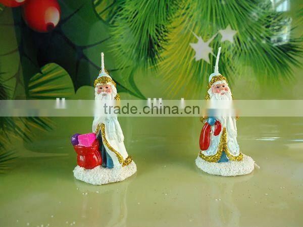 Cheap paraffin wax Christmas Candle ornament