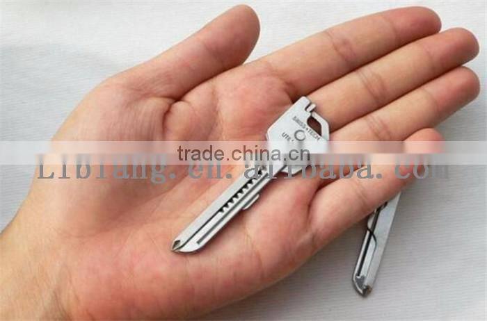 Creative outdoor present Six in one portable Key Knife