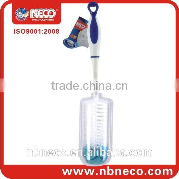 Multifunctional brushes, bottle cleaning brush with plastic handle