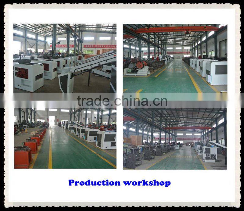 Crushing and dividing integrated machine for laboratory sample preparation