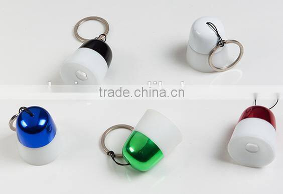 Mini size Cute design retracted Led Flashlight Torch Light with Key chain