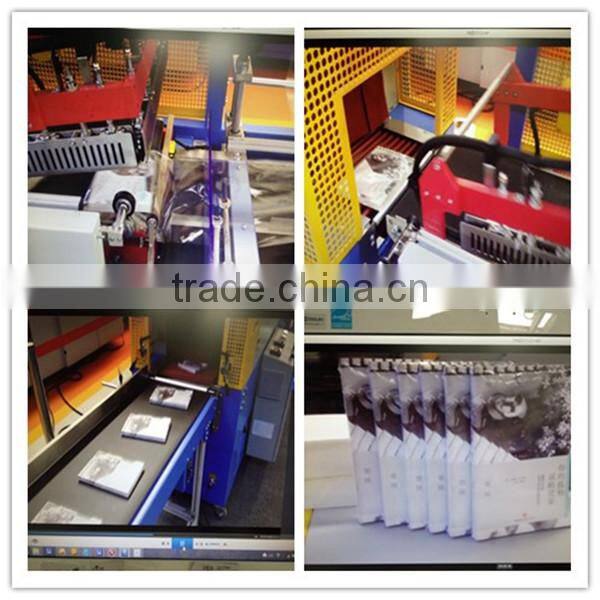shrink wrapping machine for notebook diary book