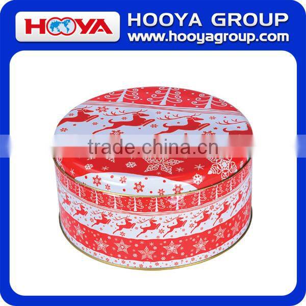 Customized Tin Box, Tea Storage Box, Round Tin Box For Cookies,