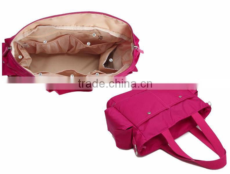 Customize colors baby nappy changing bag 2015