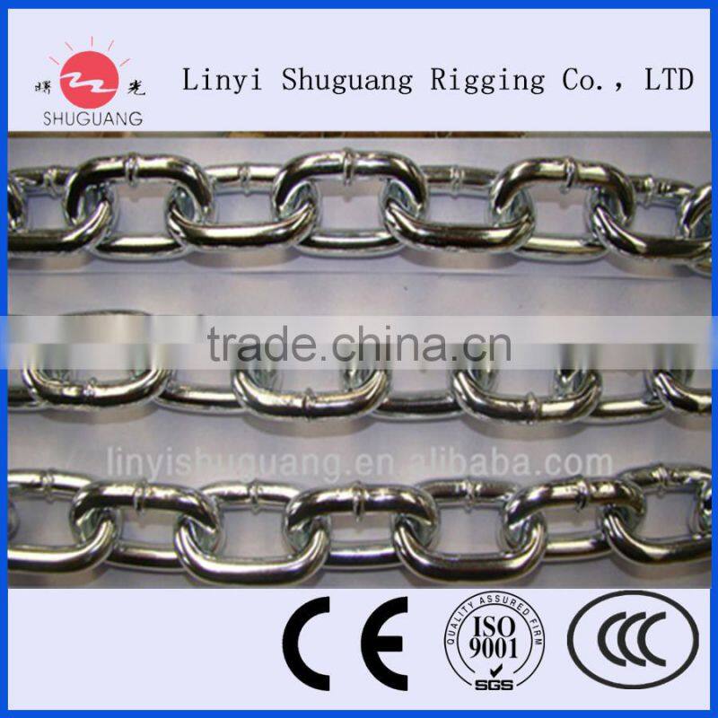 Anti-skid tractor snow chain welded chain