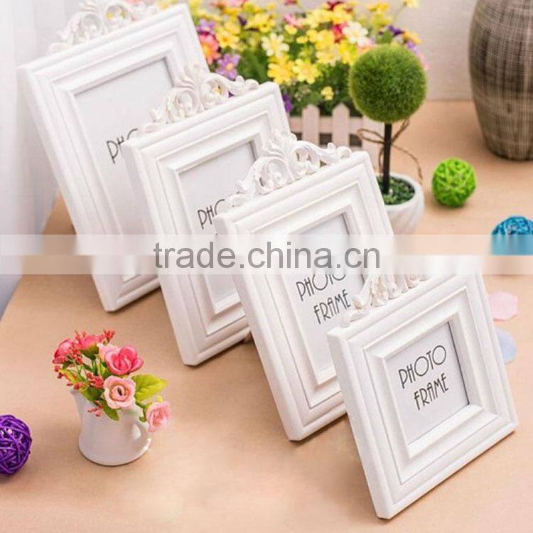 Picture Photo Frame/ White Wooden Photo Picture Frame