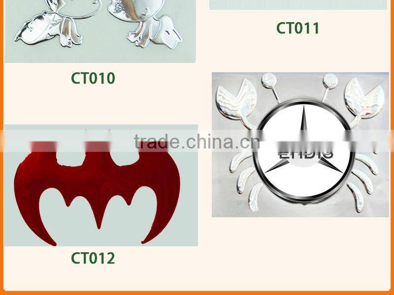 bear claw car stickers decal to stick on the logo of auto