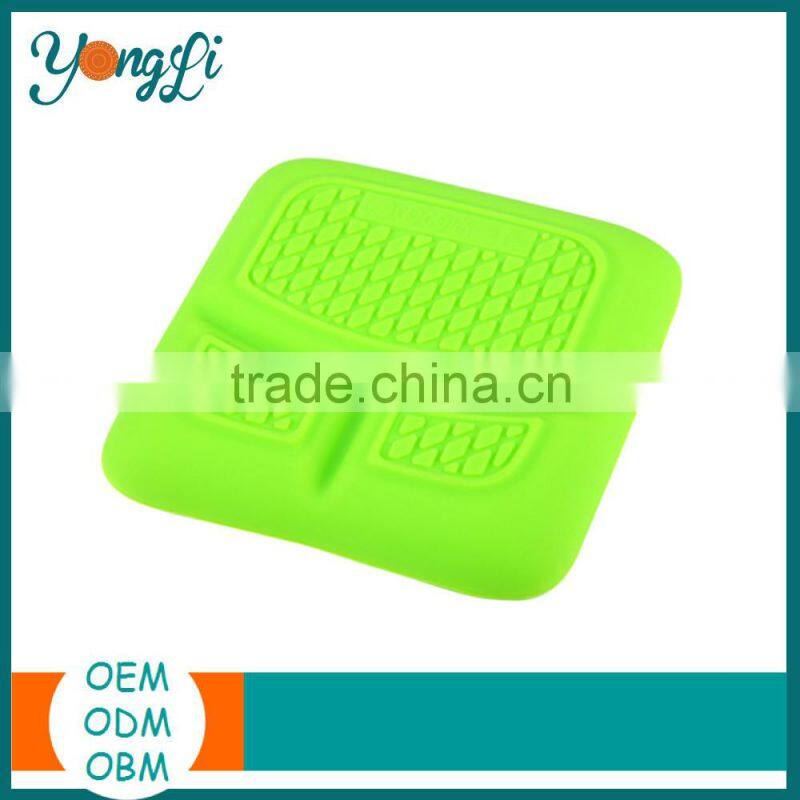 New Products 2016 Unbreakable, Safe, BPA Free Kitchen Microwave Silicone Plate