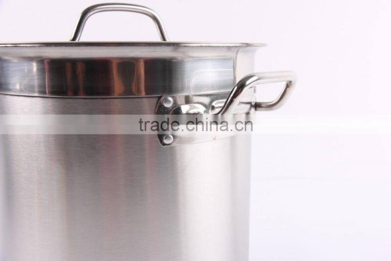 Hot sale 45 x 45cm Stainless Steel Tall Cooking Pots Stock Cook Pot