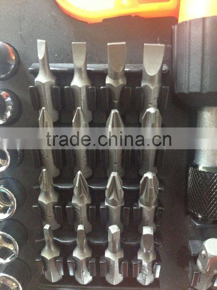 Hot sale 54PCS BIT& SOCKET TOOL SET CR-V TOOL KIT SET