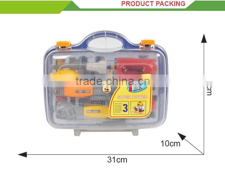 Top selling plastic tool box toy return gifts for birthday kids