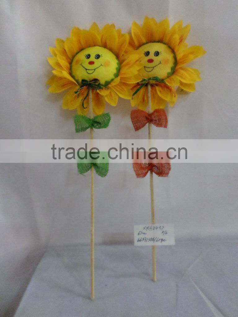 cute scarecrow with stick gift for hollewen