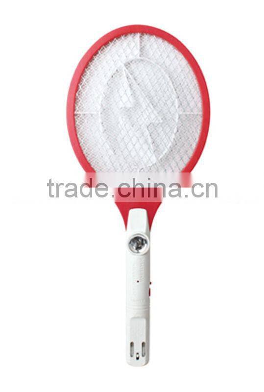 2014 ZHOUYU upgraded mosquito racket with flashlight