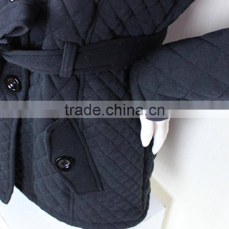 High Quality Women Wool Trench Coat Fashion Ladies Outerwear Winter Overcoat Long Coat